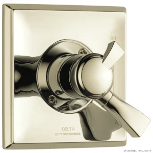 Delta Dryden 17 Series Polished Nickel Valve Trim T17051-PN