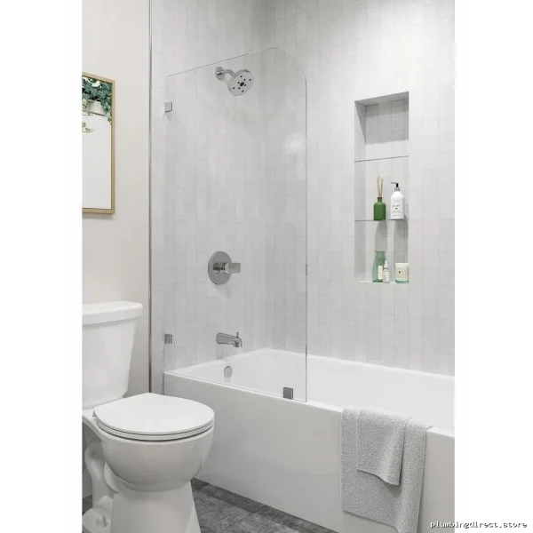 Portage 14 Series Tub & Shower Trim - Matte Black Delta T14471-BL - Image 2