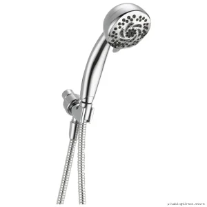 Delta Premium Chrome Hand Shower with 5 Settings and Shower Mount - Model 54436-PK
