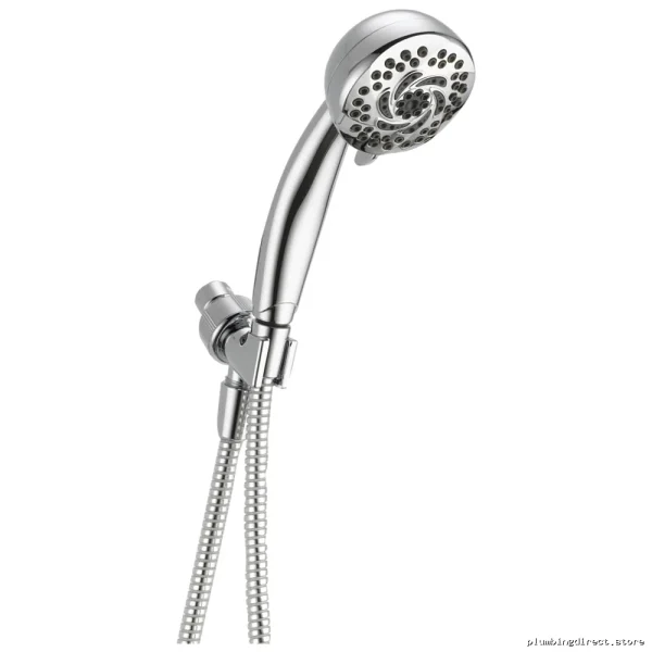 Delta Premium Chrome Hand Shower with 5 Settings and Shower Mount - Model 54436-PK