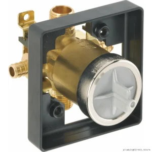Delta R10000-PX Universal PEX Compression Tub & Shower Rough-In Valve for Durable Installation