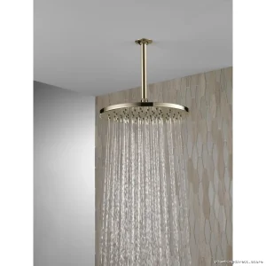 Delta Raincan 12 Single-Spray Shower Head in Polished Nickel Finish