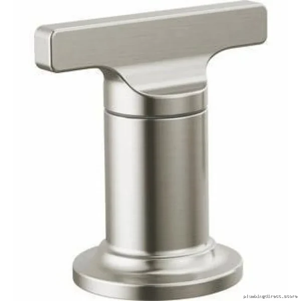 Delta Roman Tub Trim - Lumicoat Stainless Steel Faucet Without Handles T2789 - Image 2