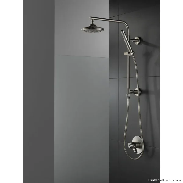 Delta Round Chrome Finish Shower System SS Construction Model #XXXX - Image 2
