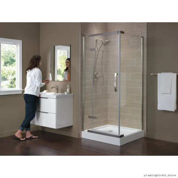 Delta RP40593SS Durable Stainless Steel Shower Arm with High-Flow - Image 3
