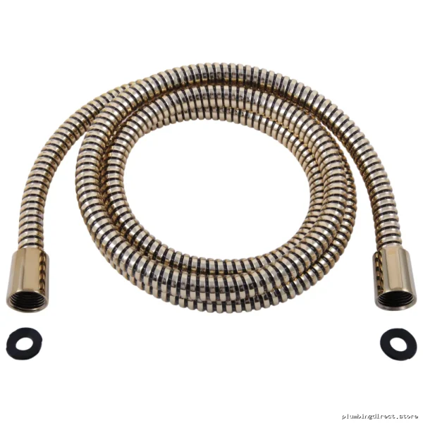 Delta RP64157PB Polished Brass 69 UltraFlex Adjustable Height Shower Hose
