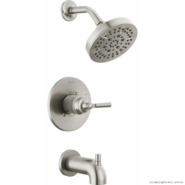 Delta Saylor 14 Series Stainless Steel Tub Shower Trim Kit T14435-SS