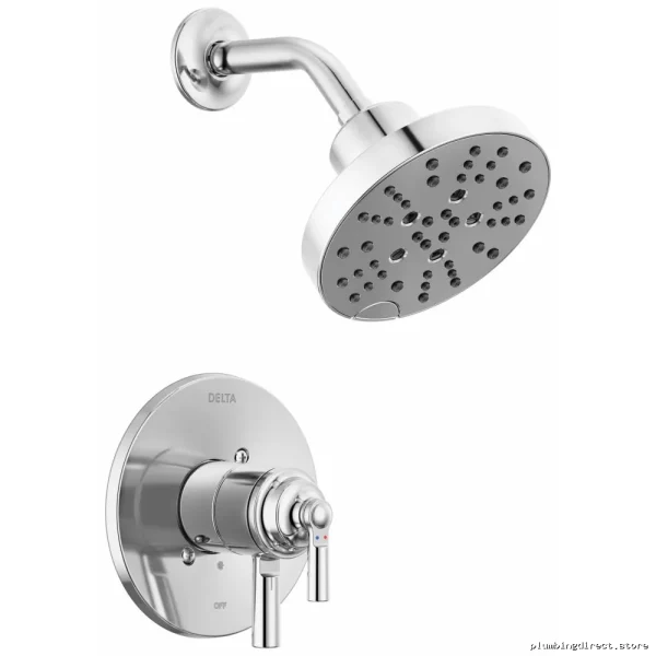 Delta Saylor 17 Series Chrome Shower Trim - Modern Bathroom Upgrade T17235