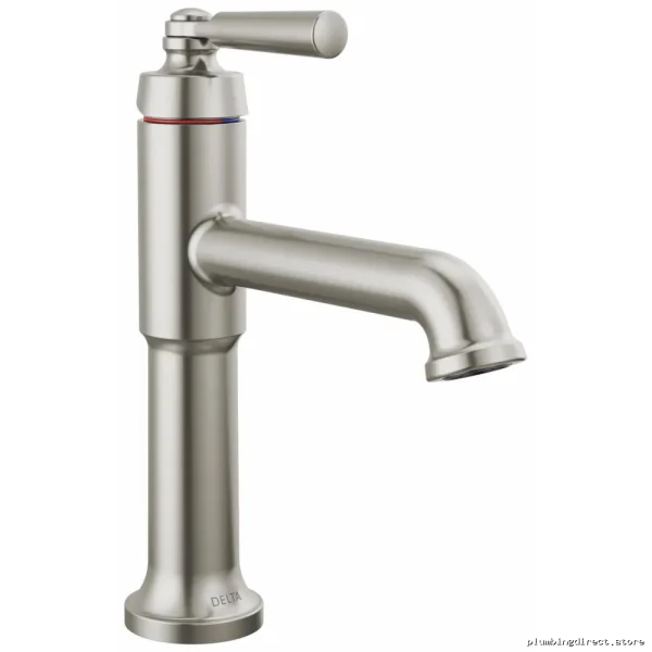 Saylor Modern Single-Hole Stainless Steel Faucet - Model 536-SSMPU-DST Delta - Image 2