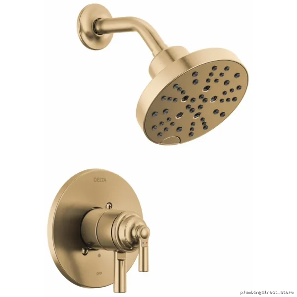 Delta Saylor Monitor 17 Series Shower Valve Trim - Champagne Bronze T17235-CZ Modern Luxury Design - Image 3