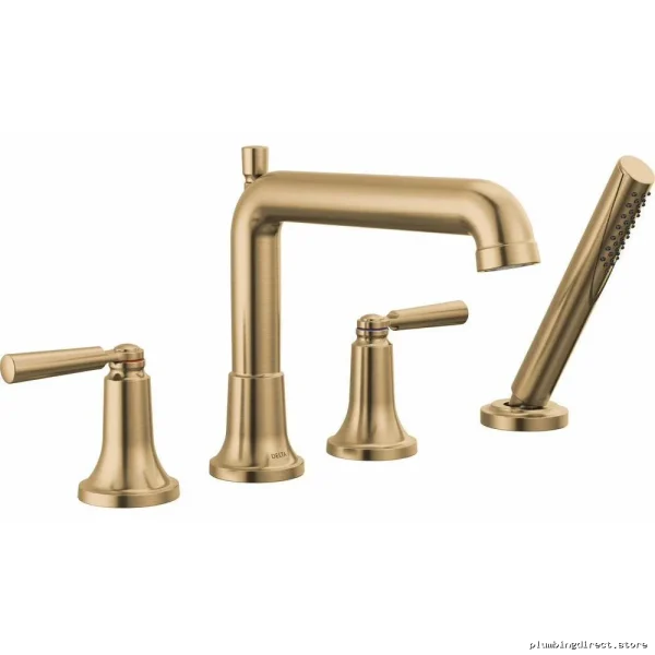Delta Saylor Roman Tub Trim with Handheld Shower in Champagne Bronze - T4736-CZ