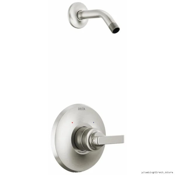 Delta 14 Series Shower Trim Kit (No Showerhead) - Stainless Steel Lumicoat Finish