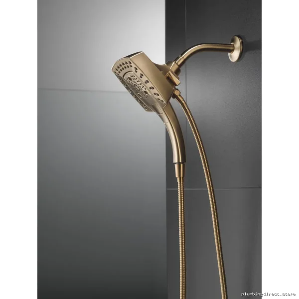 Delta H2Okinetic 2-in-1 Shower Head Handheld Combo Champagne Bronze - Image 5