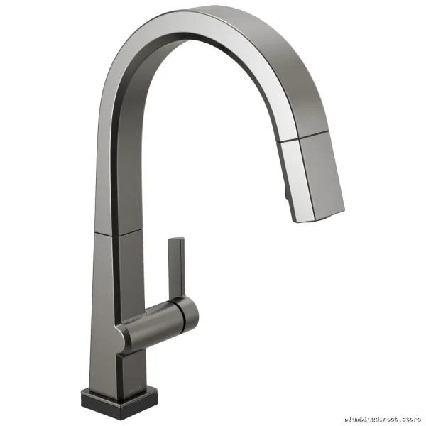 Delta Smart-Pivot Touch Control Kitchen Sink Tap With Pull-Down Sprayer & Chrome Finish - Image 2