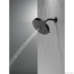Delta SmartFlow Tech Multi-Massage Water Saving Shower Head - MatteBlack