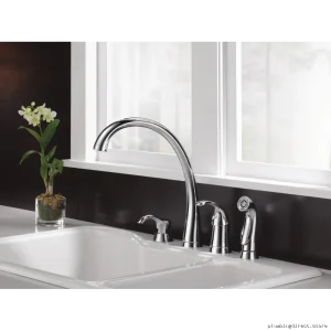 Spotshield Stainless Steel Soap Dispenser by Delta