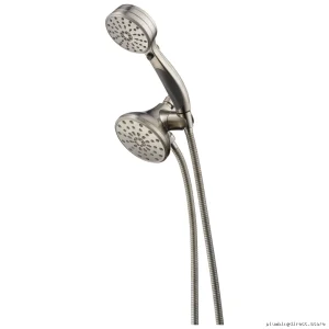 Delta Stainless Steel Handheld Shower Head Combo with ActivTouch Spray