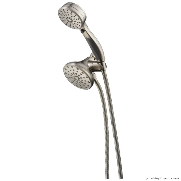 Delta Stainless Steel Handheld Shower Head Combo with ActivTouch Spray