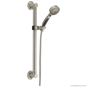Delta Stainless Steel Handheld Shower with 9 Spray Modes and Slide Bar