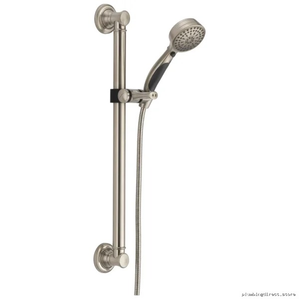 Delta Stainless Steel Handheld Shower with 9 Spray Modes and Slide Bar