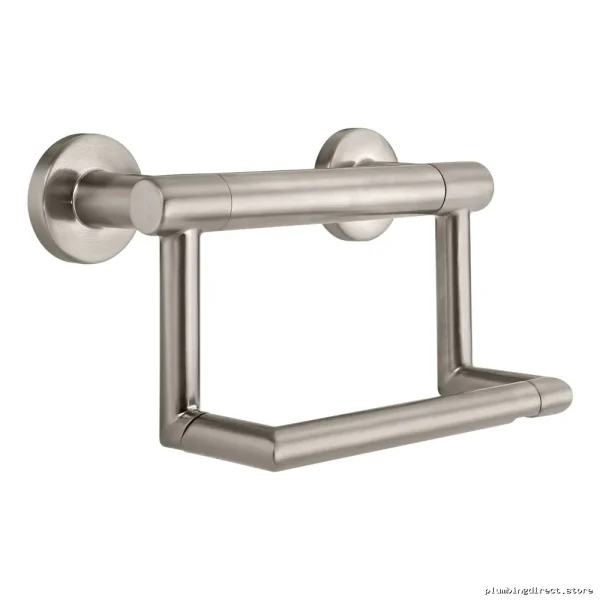 Delta Stainless Steel Paper Holder with Modern Assist Bar 41550-SS - Image 3