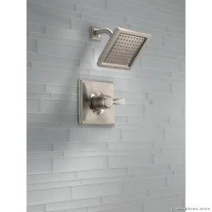 Delta T14251-SS-WE Modern Stainless Steel Shower Trim for Dryden Monitor 14 Series