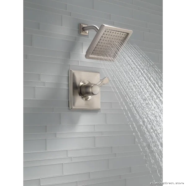 Delta T14251-SS-WE Modern Stainless Steel Shower Trim for Dryden Monitor 14 Series - Image 2
