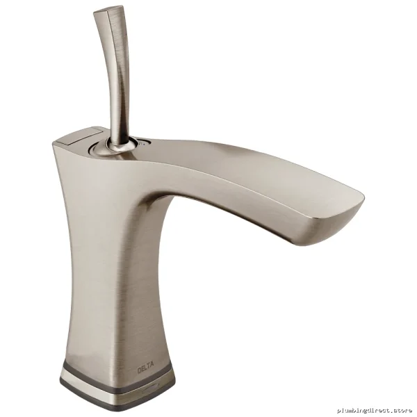 Delta Stainless Steel Single Handle Bathroom Sink Faucet Model 552TLF-SS