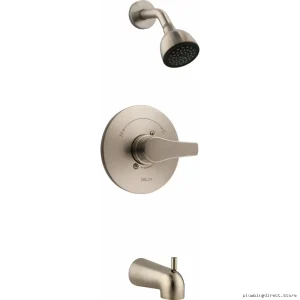 Delta Modern Stainless Steel Tub & Shower Trim Set - Monitor 14 Series T14434-SS
