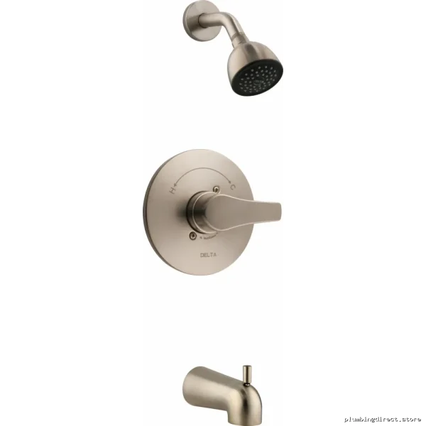 Delta Modern Stainless Steel Tub & Shower Trim Set - Monitor 14 Series T14434-SS