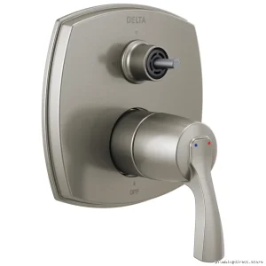 Delta Stryke 14 Series 3-Function Diverter Trim, Stainless, No Handle T24876-SSLHP