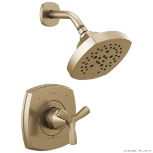 Delta Stryke 14 Champagne Bronze Shower Trim Kit T142766-CZ