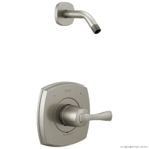 Delta Stryke 14 Series Stainless Shower Trim Set, Excludes Showerhead T14276-SSLHD