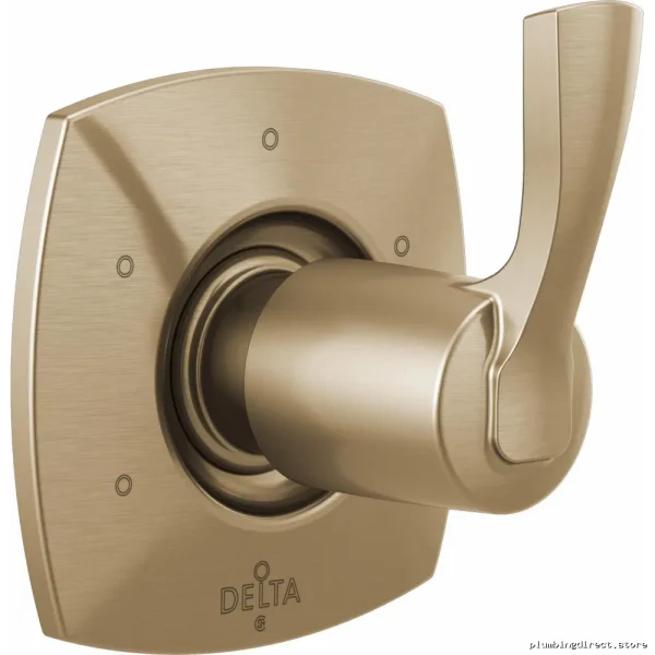 Stryke 6-Function Diverter Trim Set - Multi-Use Champagne Bronze Shower Trim T11976-CZ Delta