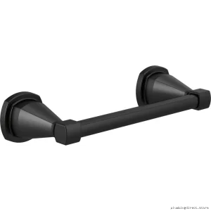 Delta Stryke 8 Inch Matte Black Mini Towel Bar 77608-BL