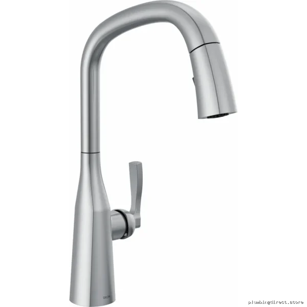 Delta Stryke Arctic Stainless Pull Down Kitchen Faucet with Spray - Image 5