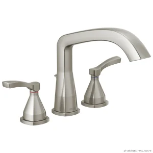 Delta Stryke Roman Tub Faucet in Brushed Stainless Steel T2776-SS