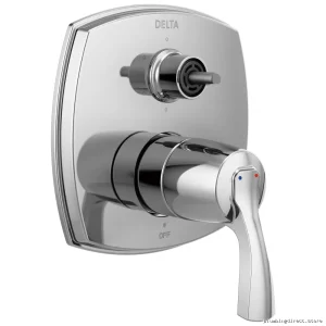 Delta Stryke Chrome Shower Diverter - 6 Function Trim