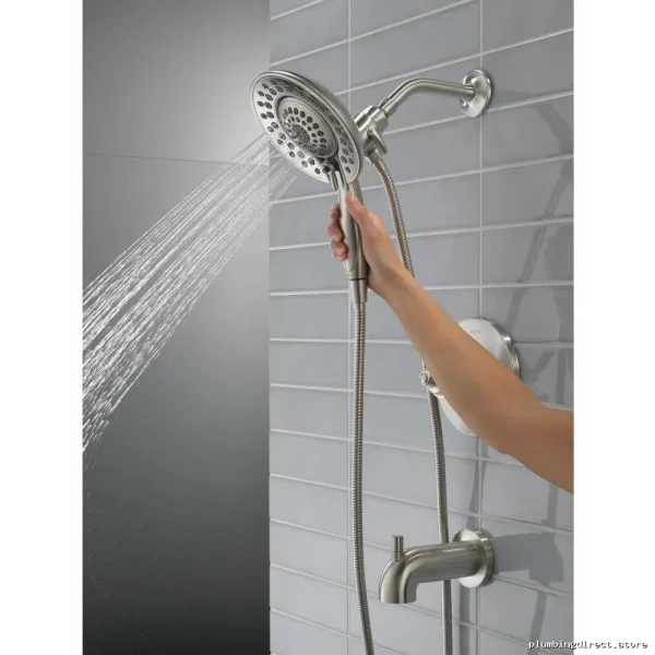 Saylor Monitor 17 Series Stainless Steel Tub & Shower Trim with In2Ition Technology - Delta Style T17435-SS-I - Image 3