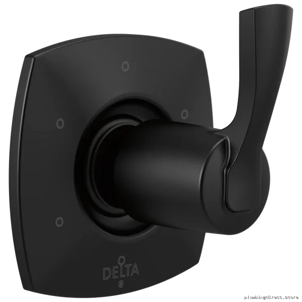 Stryke Diverter Trim 6-Function Matte Black Delta Model T11976-BL