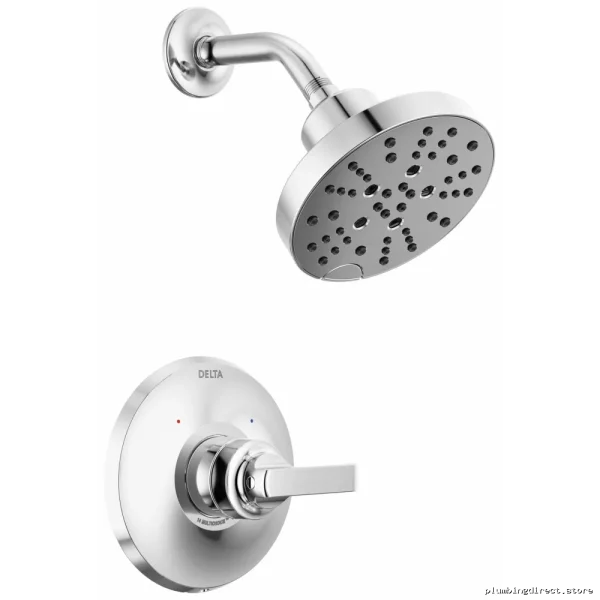 Delta T14289-PR Lumicoat Chrome Shower Trim - Tetra Monitor 14 Series