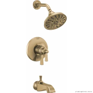 Dorval TempAssure 17T Series Champagne Bronze Tub & Shower Trim - T17T456-CZ Delta