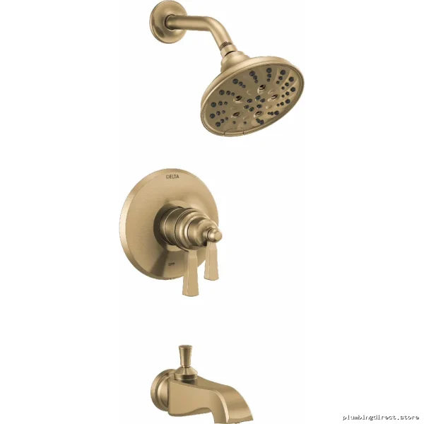 Dorval TempAssure 17T Series Champagne Bronze Tub & Shower Trim - T17T456-CZ Delta