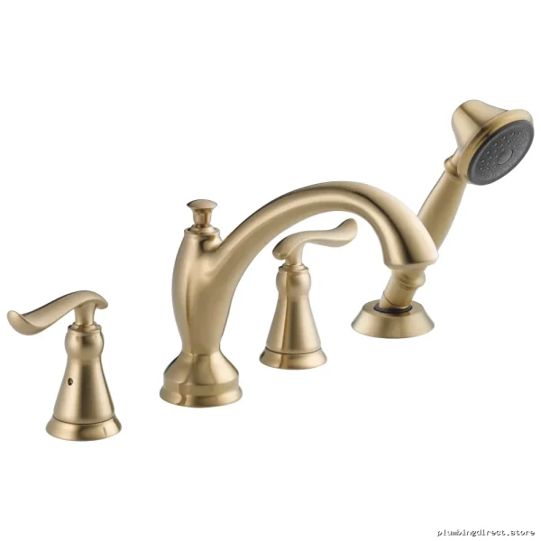 Delta T4794-CZ Modern Roman Tub & Shower Faucet Trim - Champagne Bronze Design