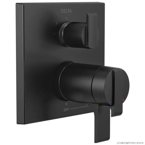 Delta TempAssure 17T Triple-Function Shower Valve Trim Matte Black T27T867-BL