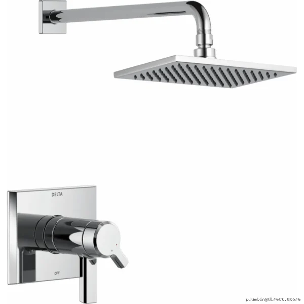 Delta Pivotal TempAssure 17T H2Okinetic Shower Trim in Chrome