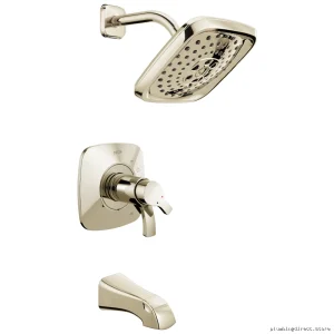Delta Tesla Monitor 17 H2Okinetic Tub & Shower Trim - Polished Nickel T17452-PN