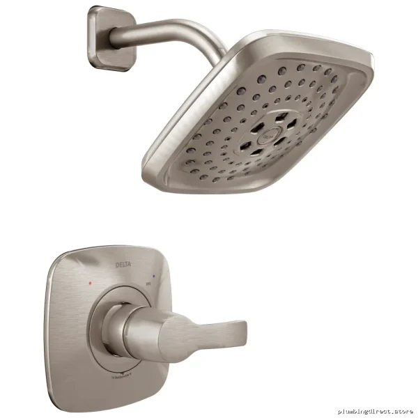 Delta Tesla Monitor Water-Efficient Stainless Shower Trim - Image 4