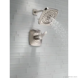 Delta Tesla Monitor Water-Efficient Stainless Shower Trim