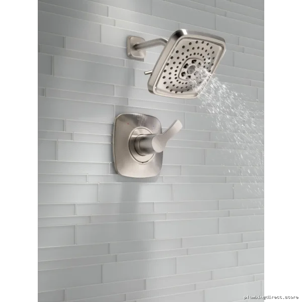 Delta Tesla Monitor Water-Efficient Stainless Shower Trim